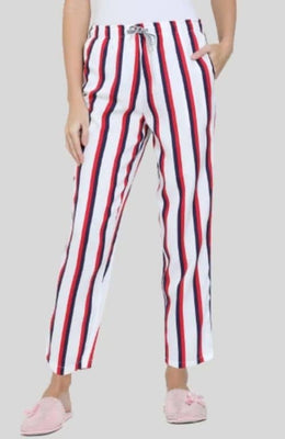 The White Like The Stripe Women PJ Pant