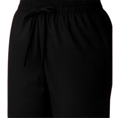 The Rayon Black Solid Women Wide Leg
