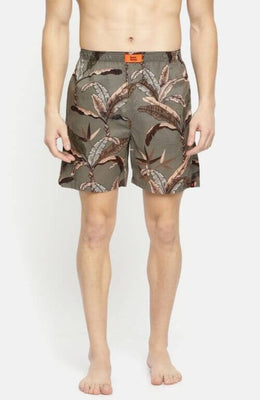 The Banana Leaves Printed Boxer