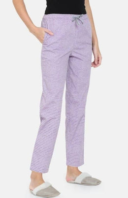 The Purple Polka Dot Pattern Women PJ Pant