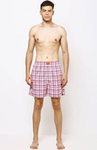 The Royal Red Plaid Boxer