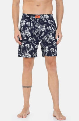 The Navy Floral Day Boxer