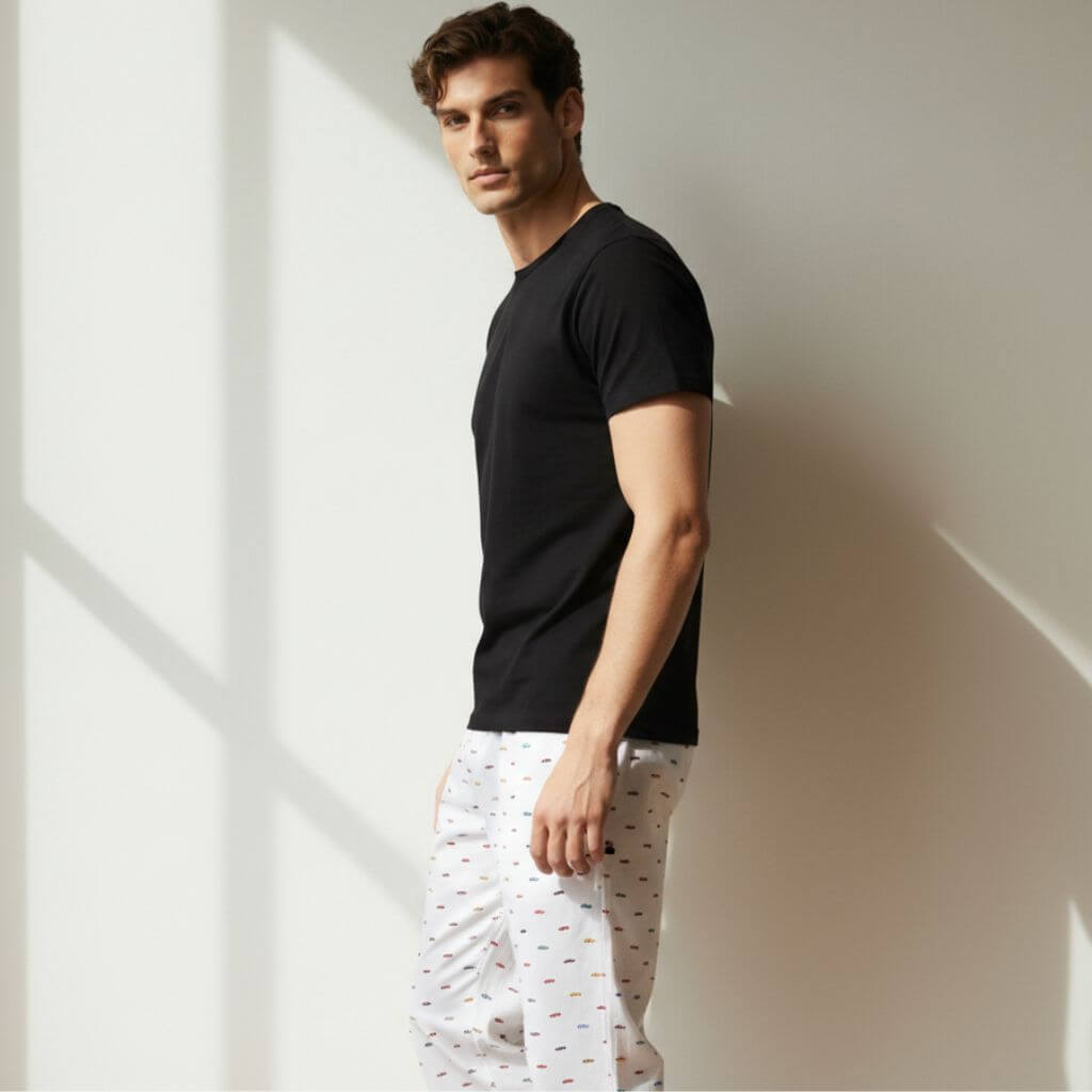 The Car O Car Printed Men PJ Pant