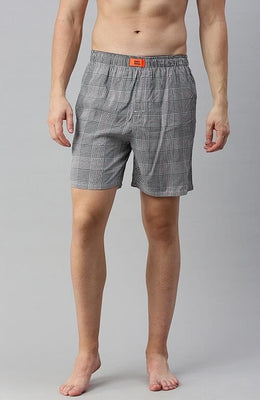 The Bareblow with Gray Checked Waistband - Assorted