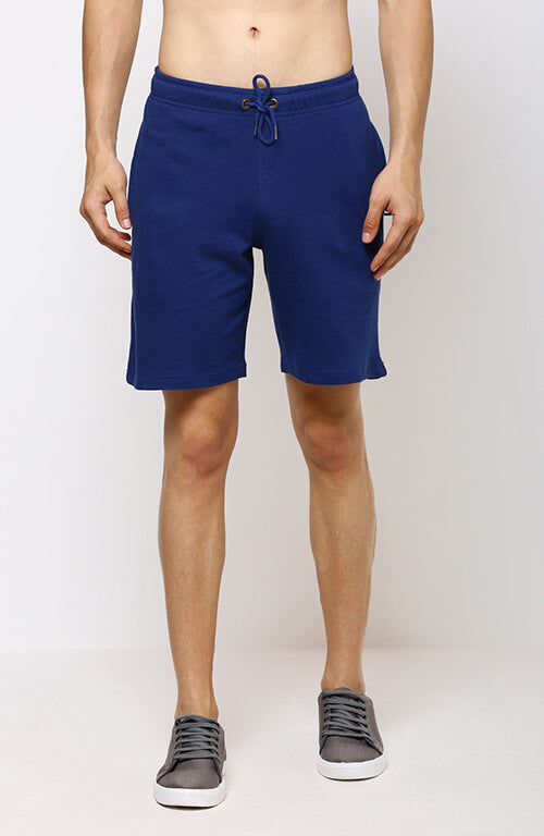 The Gray Wolf & Houston Navy Everywear Shorts ( Pack of 2 )
