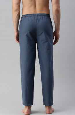 The SlateGray Solid Men Pajama Pant