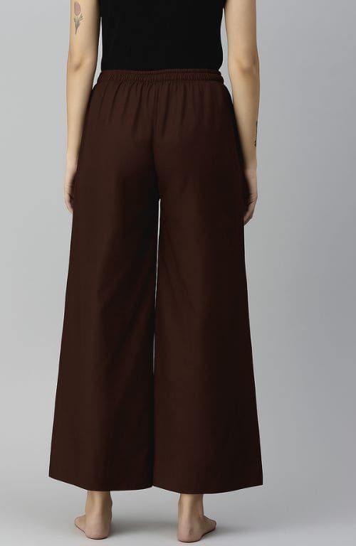 The Royal Coffee Solid Wide Leg