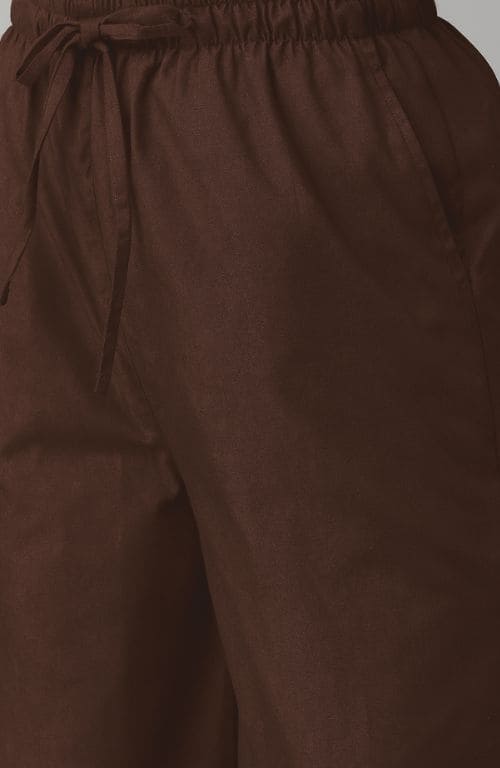 The Royal Coffee Solid Wide Leg