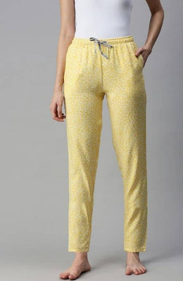 The Yellow Floral Women PJ Pant