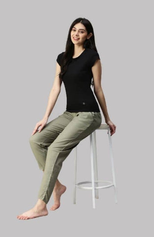 The Olive Valley Green Women PJ Pant