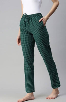 The Forest Great Green Check Women PJ Pant