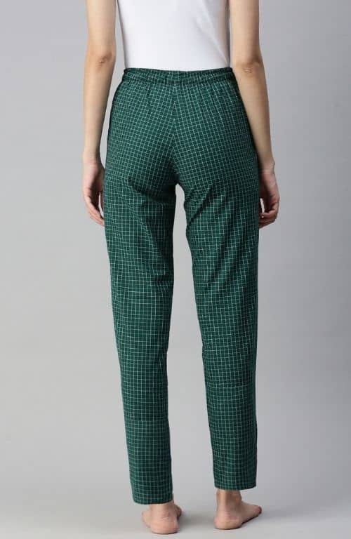 The Forest Great Green Check Women PJ Pant