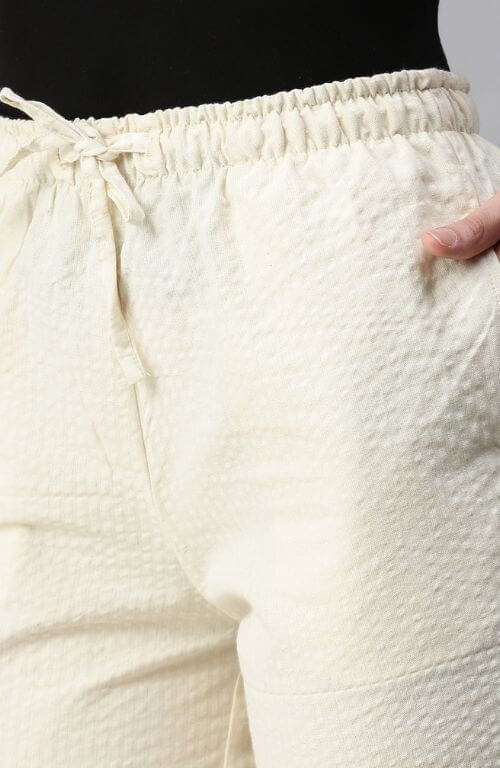 The Bareblow Imprerial Cream Women PJ Pants
