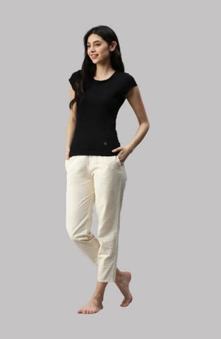 The Imprerial Cream Women PJ Pant