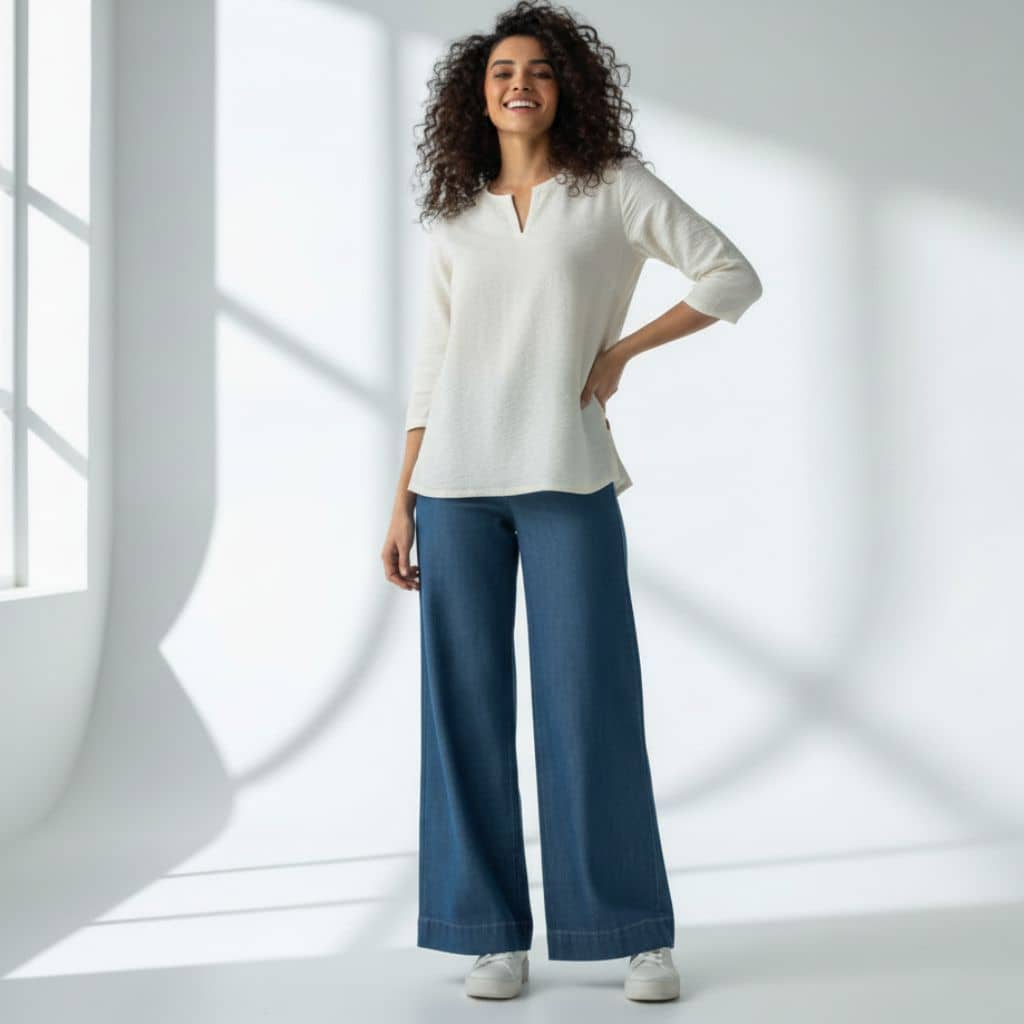 The Imprerial Cream Women Top