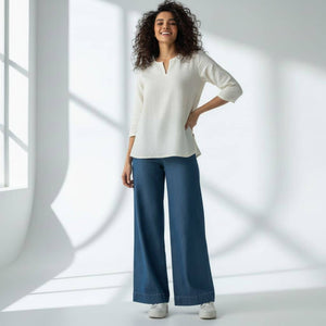 The Imprerial Cream Women Top