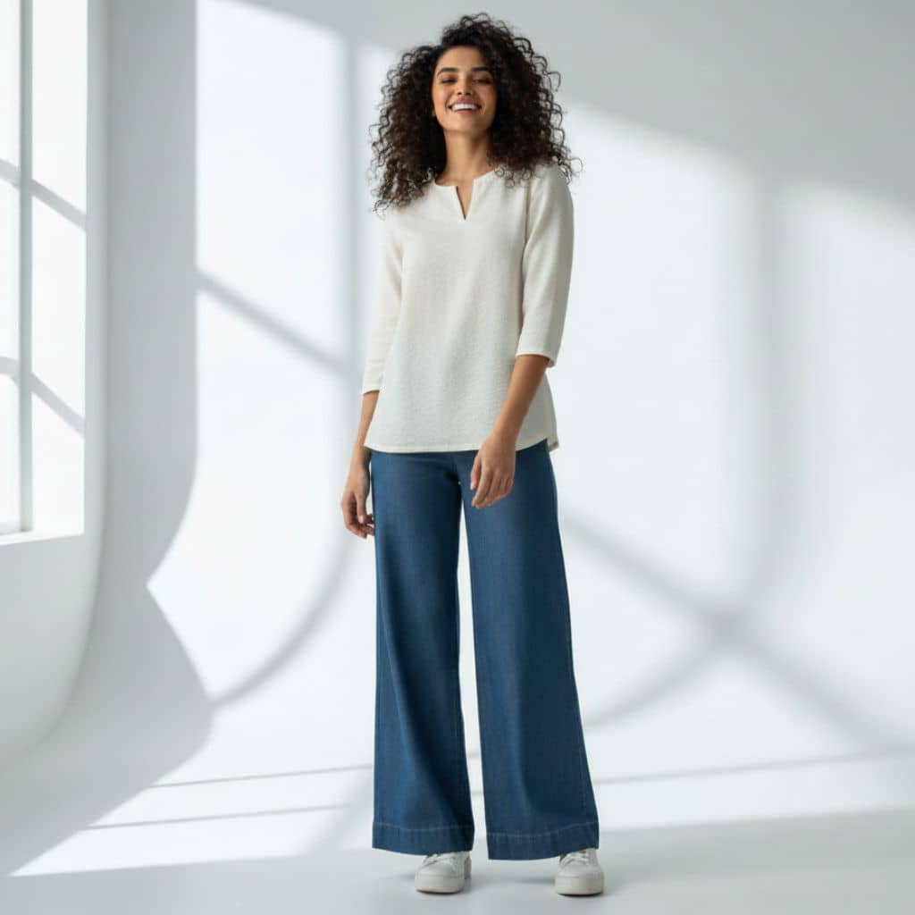 The Imprerial Cream Women Top