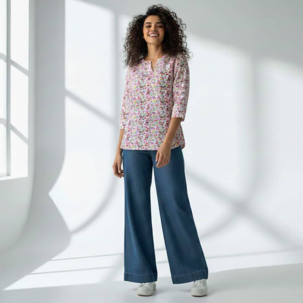 The Multiple Floral Women Top