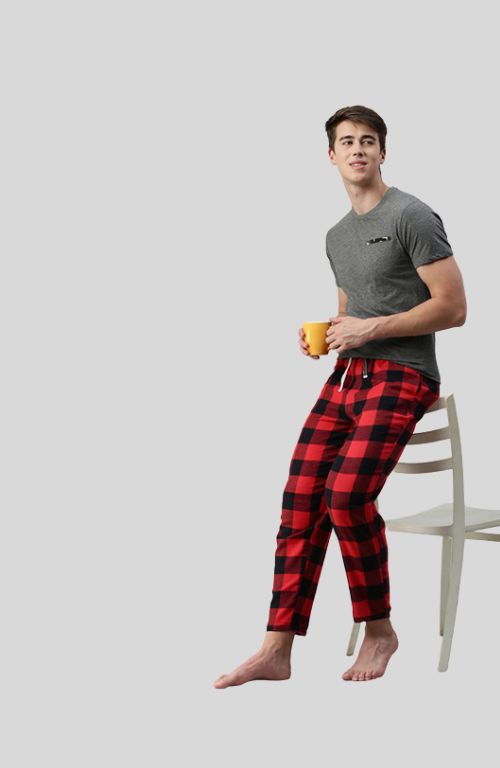 The Rad Buffalo Plaid Men PJ Pant