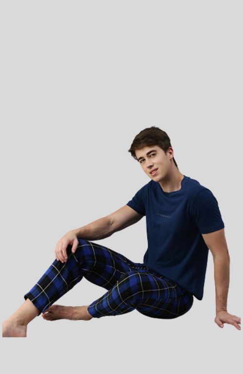 The BlackBlue Buffalo Plaid Men PJ Pant