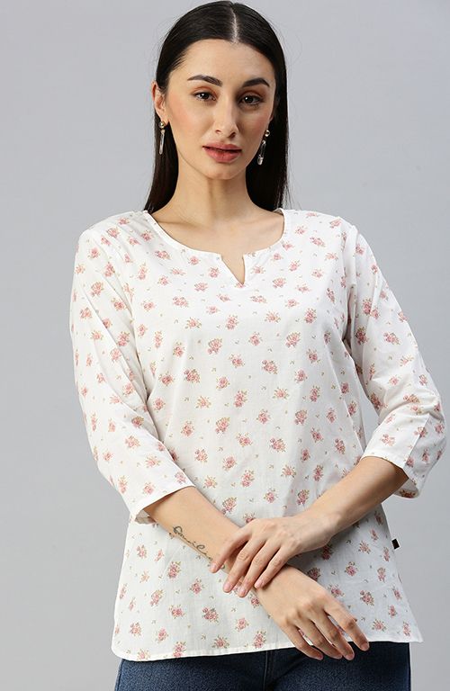 The Orchid Blossom Floral Women Top