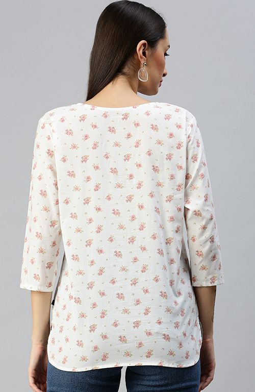 The Orchid Blossom Floral Women Top