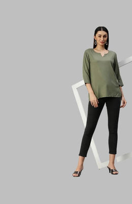 The Hunter Green Women Top