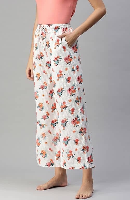 The Floral Report Women Wide Leg