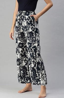 The Tropical Leaves Women Wide Leg