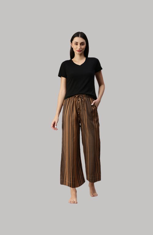 The Barcode Classic Stripe Women Wide Leg