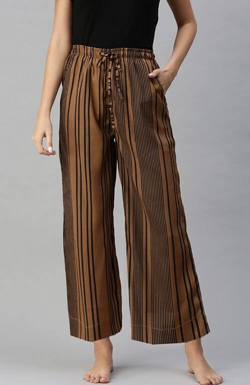 The Barcode Classic Stripe Women Wide Leg