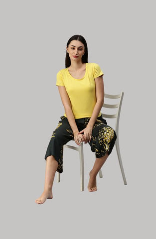 The Wear a Crown like Pineapple Women Wide Leg