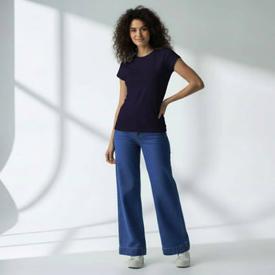 The Crew Neck T-Shirt For Women Combo Set ( Pack of 3 )