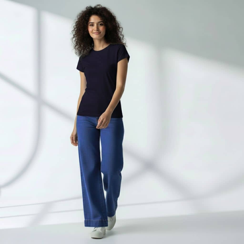 The Crew Neck T-Shirt For Women Combo Set ( Pack of 3 )