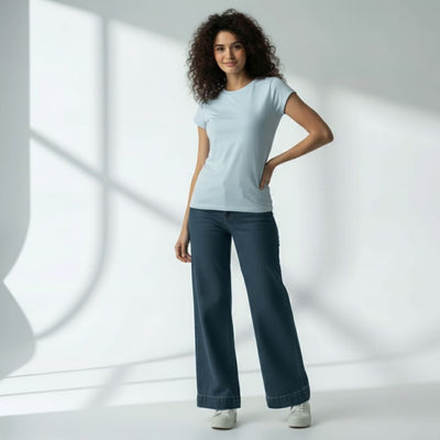 The Crew Neck T-Shirt For Women Combo Set ( Pack of 3 )