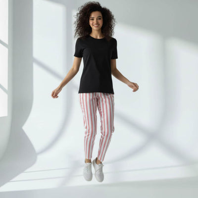 The Vertical Stripes Tapered Straight Fit Pant