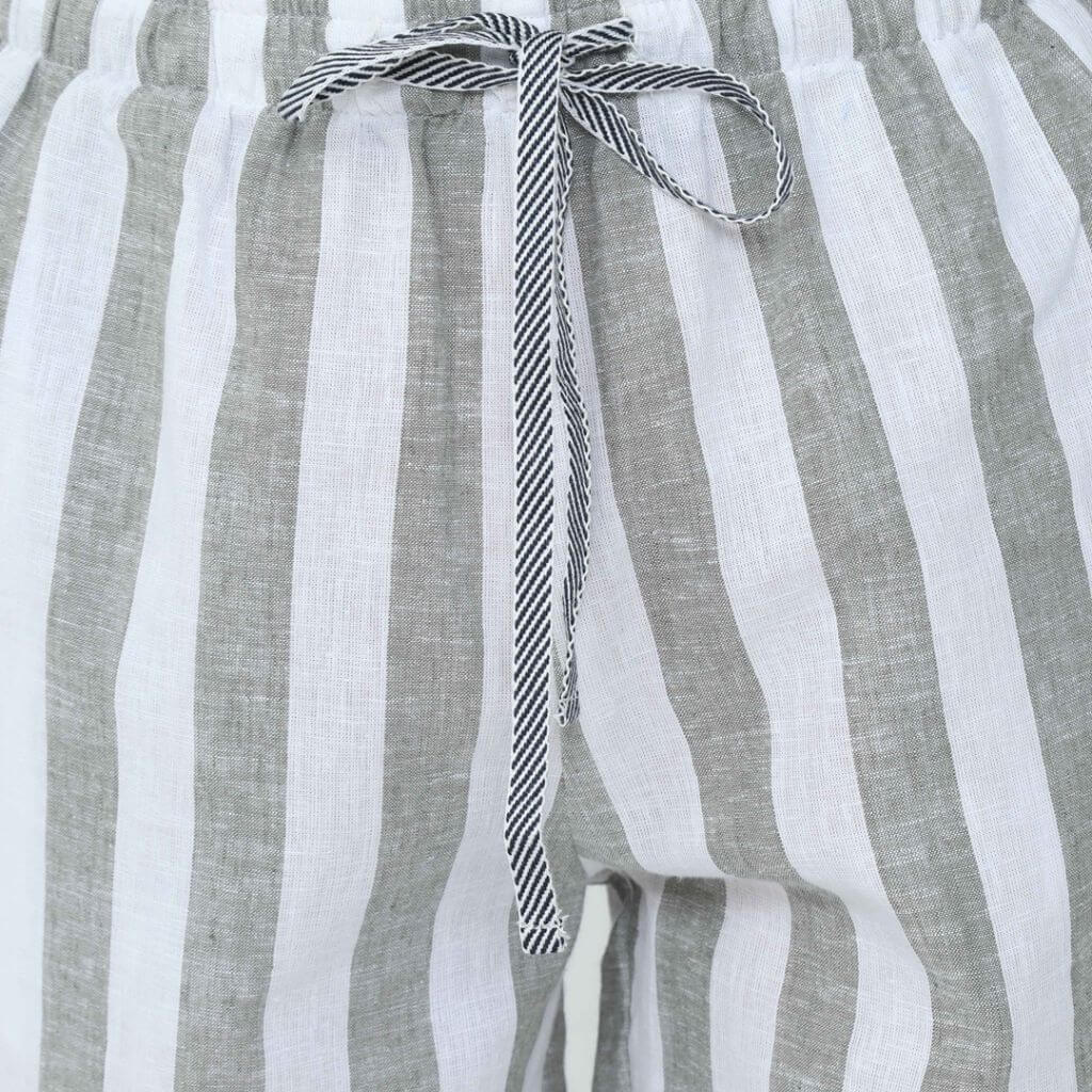 The Vertical Stripes Tapered Straight Fit Pant