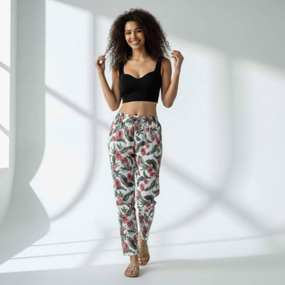 The Hawaiian Floral Tapered Straight Fit Pant