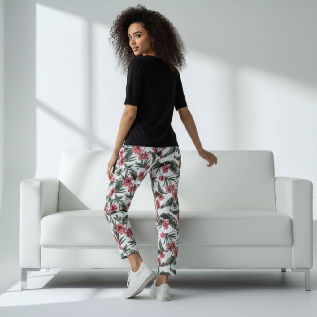 The Hawaiian Floral Tapered Straight Fit Pant