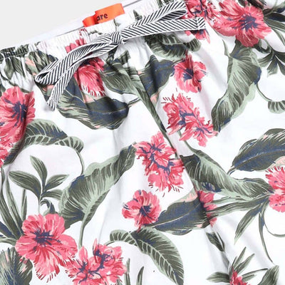 The Hawaiian Floral Tapered Straight Fit Pant