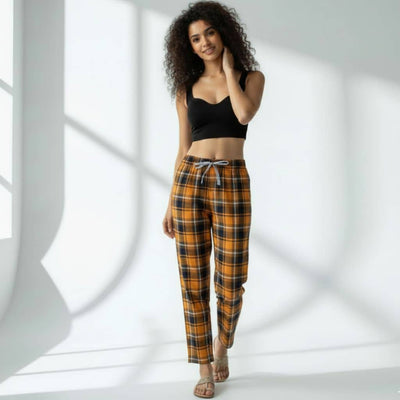 The Plaid Check Multi Tapered Straight Fit Pant