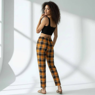 The Plaid Check Multi Tapered Straight Fit Pant