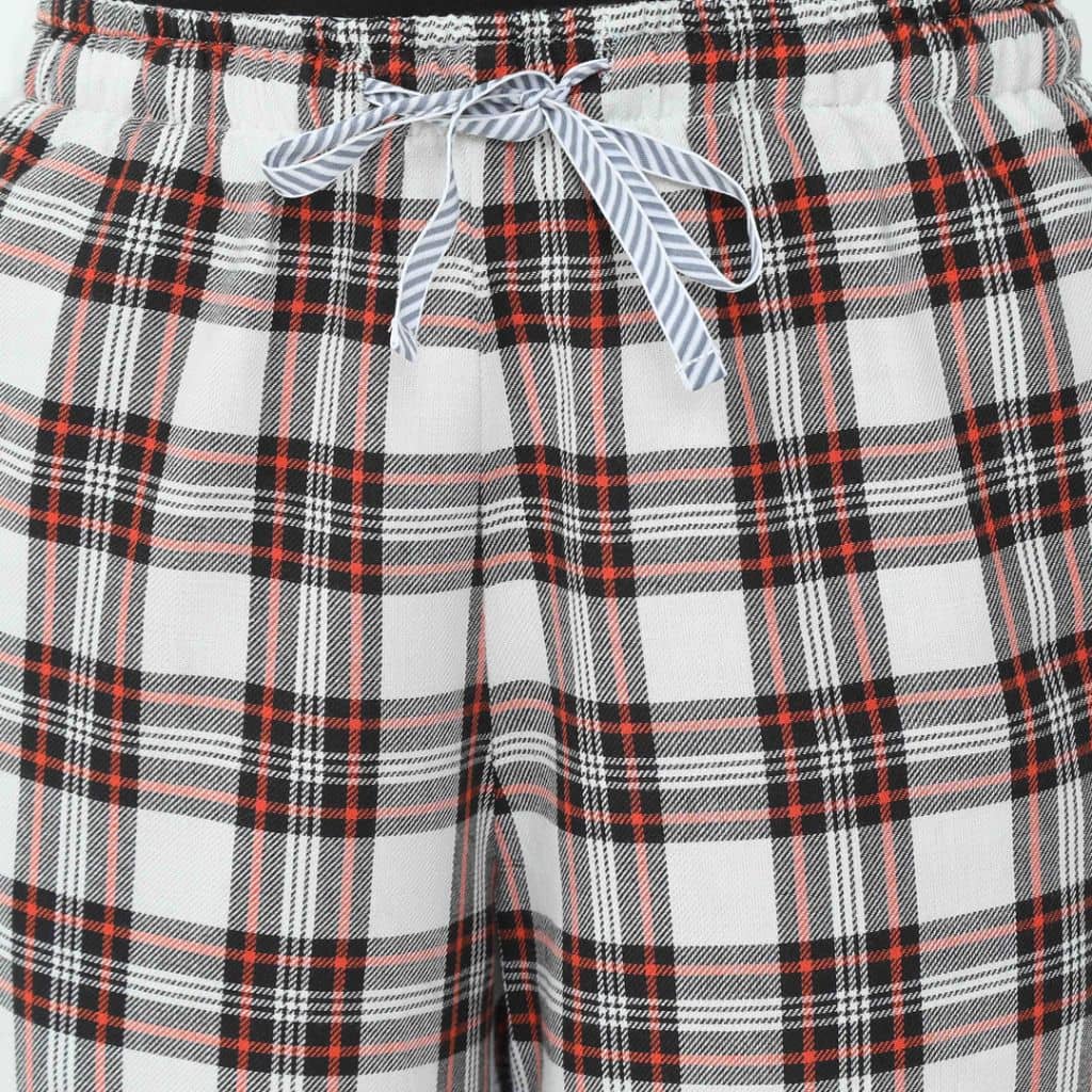 The Tartan Plaid Cotton Tapered Straight Fit Pant