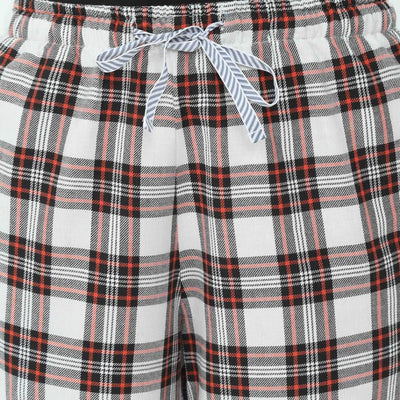 The Tartan Plaid Cotton Tapered Straight Fit Pant