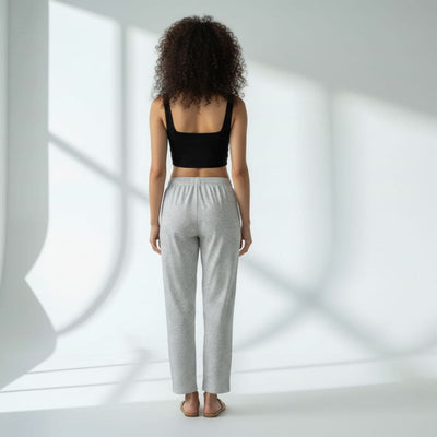 The Nautical Stripes Cotton Tapered Straight Fit Pant