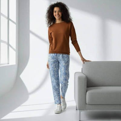 The Tropical Foliage Tapered Straight Fit Pant