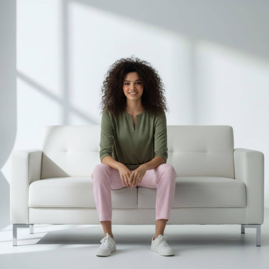 The Seersucker Pink Cotton Tapered Straight Fit Pant