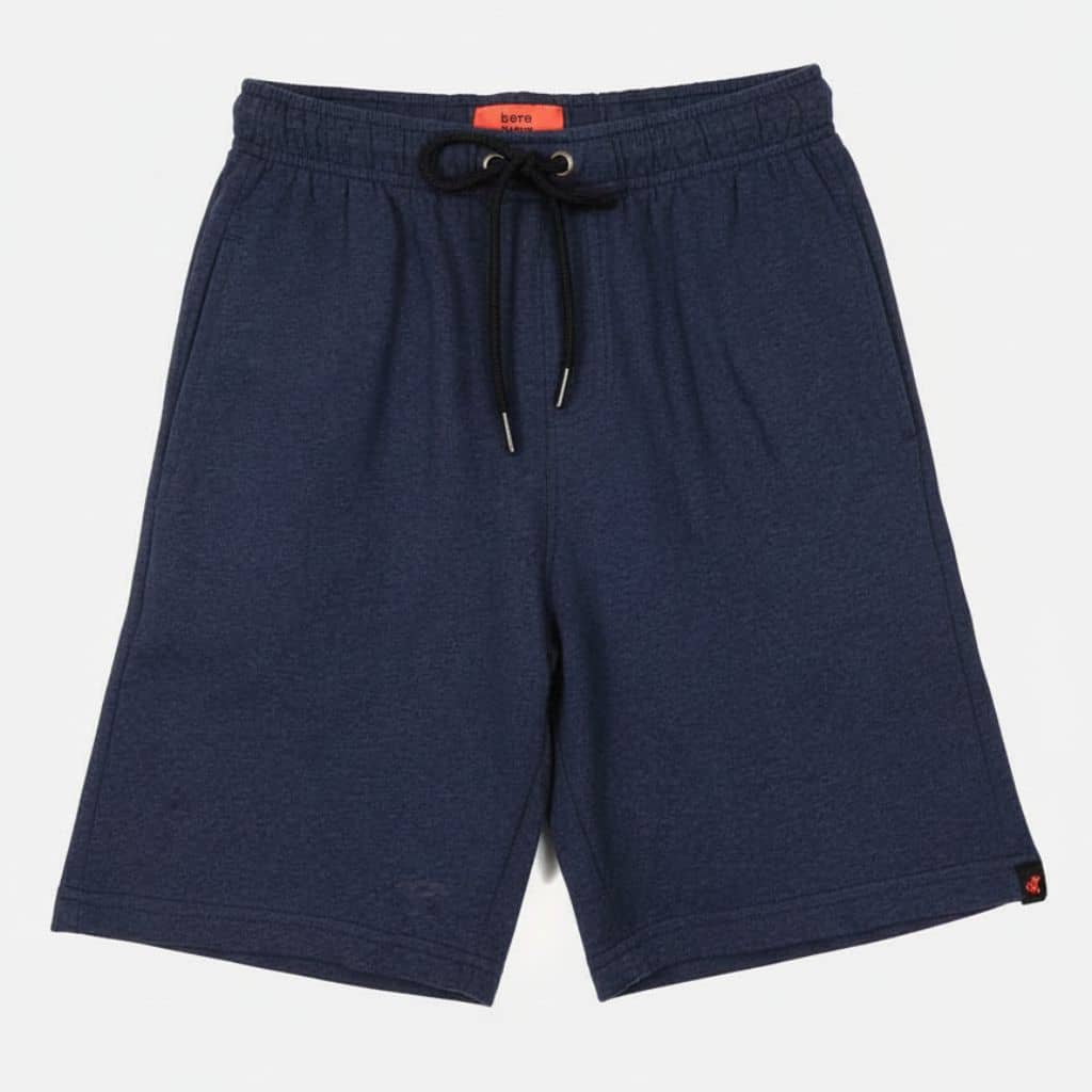 The Dark Blue French Terry Shorts