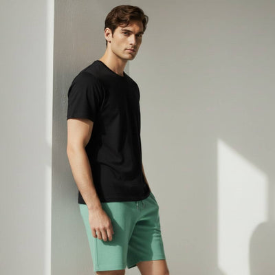The Forest Green French Terry Shorts