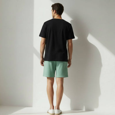 The Forest Green French Terry Shorts